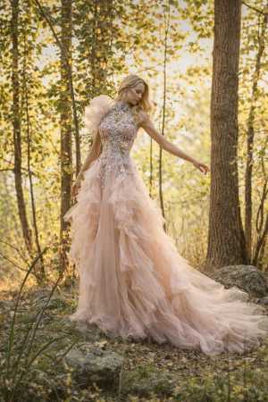 Изящна haute couture бална рокля