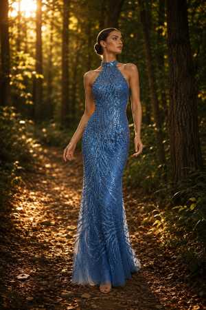 Елегантна haute couture рокля за официален повод