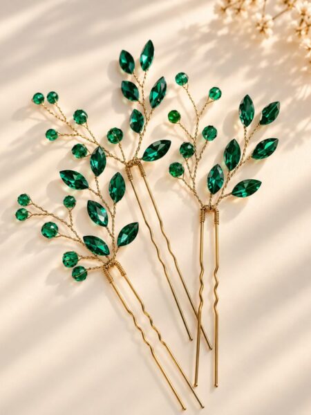 Hairpins Emerald Green Фуркети Emerald Green