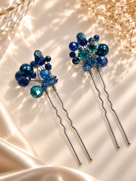 Hairpins Aquamarine Фуркети Aquamarine