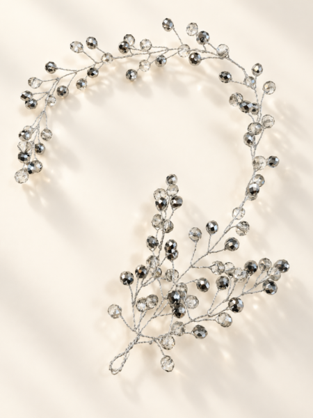 Hair accessory in silver Аксесоар за коса на Paloma Fashion